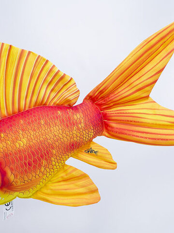 Potešte sa týmto kúskom Dedoles Vankúš Zlatá rybka -  50 cm